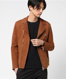 BLACK LABEL CRESTBRIDGE | ヌバックＷバイカーズ(ライダースジャケット)
