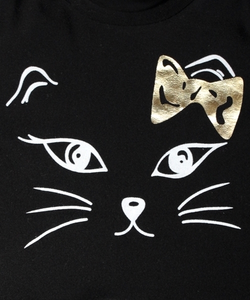 Rora（ローラ）の「Rora キャティア 裾フレアロンTシャツ(2color）（Tシャツ/カットソー・キッズ・ブラック/ホワイト・110cm/120cm/90㎝/100cm/130cm/140cm）」の15枚目の写真