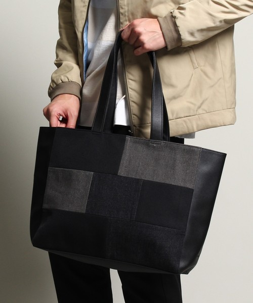 The Shop Tk ザ ショップ ティーケー の デニムパネルトート トートバッグ Wear