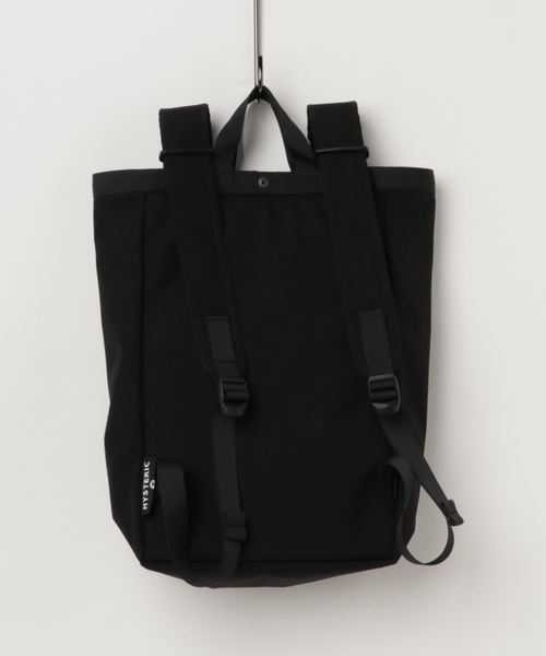 HYSTERIC GLAMOUR（ヒステリックグラマー）の「CORDURA サック（バックパック/リュック・メンズ・ベージュ/グリーン系カモフラージュ/ブラック・FREE）」の4枚目の写真