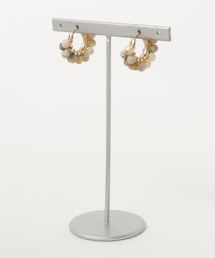 【marinaJEWELRY】14kgf/African Opal W wrapped pierced earring