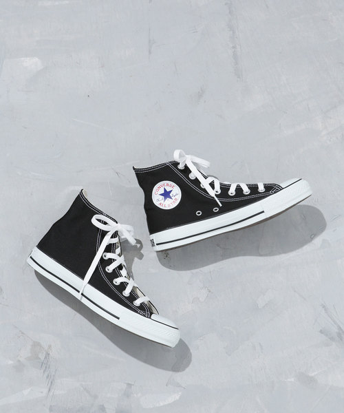 CONVERSE(コンバース)の「CONVERSE/キャンバスオールスターHI(スニーカー・レディース・ホワイト/ブラック・5/5.5/4/4.5)」の1枚目の写真