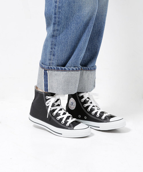 CONVERSE(コンバース)の「CONVERSE/キャンバスオールスターHI(スニーカー・レディース・ホワイト/ブラック・5/5.5/4/4.5)」の4枚目の写真