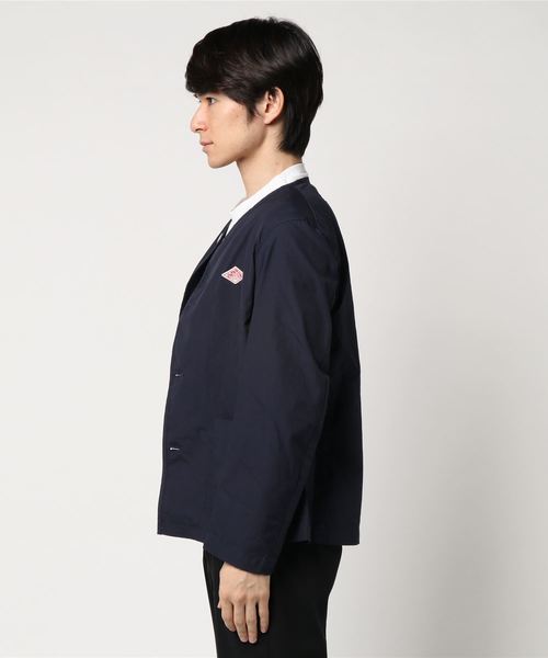 DANTON（ダントン）の「DANTON:コットン ノーカラーブルゾン（ブルゾン