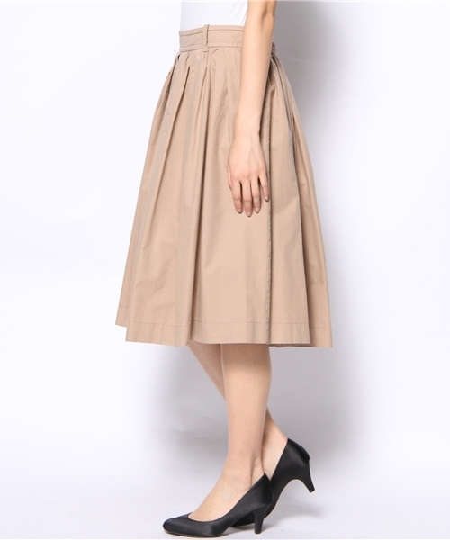 Ray BEAMS（レイビームス）の「Ray BEAMS / プリーツギャザーキュロット（その他パンツ・レディース・ベージュ/オリーブ・0/1）」の3枚目の写真