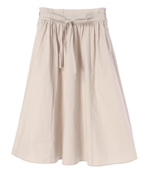 earth music&ecology（アースミュージックアンドエコロジー）の「・Vカーブウエストギャザースカート ●（スカート・レディース・ベージュ系その他4/イエロー/レッド/グリーン/ベージュ/ブルー系その他5・FREE）」の8枚目の写真