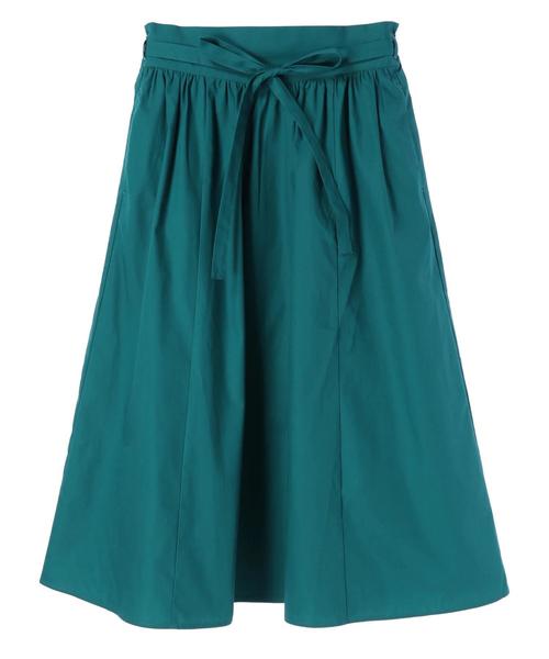 earth music&ecology（アースミュージックアンドエコロジー）の「・Vカーブウエストギャザースカート ●（スカート・レディース・ベージュ系その他4/イエロー/レッド/グリーン/ベージュ/ブルー系その他5・FREE）」の10枚目の写真