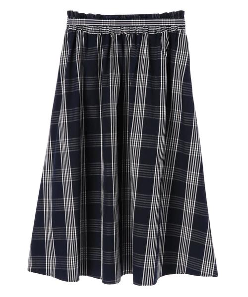 earth music&ecology（アースミュージックアンドエコロジー）の「・Vカーブウエストギャザースカート ●（スカート・レディース・ベージュ系その他4/イエロー/レッド/グリーン/ベージュ/ブルー系その他5・FREE）」の14枚目の写真