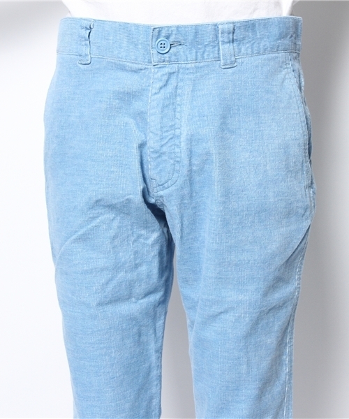 WEGO（ウィゴー）の「WEGO/コーデュロイスリムパンツ（スラックス・メンズ・ライトグレー/サックスブルー/ライトベージュ・MEDIUM/LARGE）」の7枚目の写真