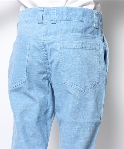 WEGO（ウィゴー）の「WEGO/コーデュロイスリムパンツ（スラックス・メンズ・ライトグレー/サックスブルー/ライトベージュ・MEDIUM/LARGE）」の8枚目の写真