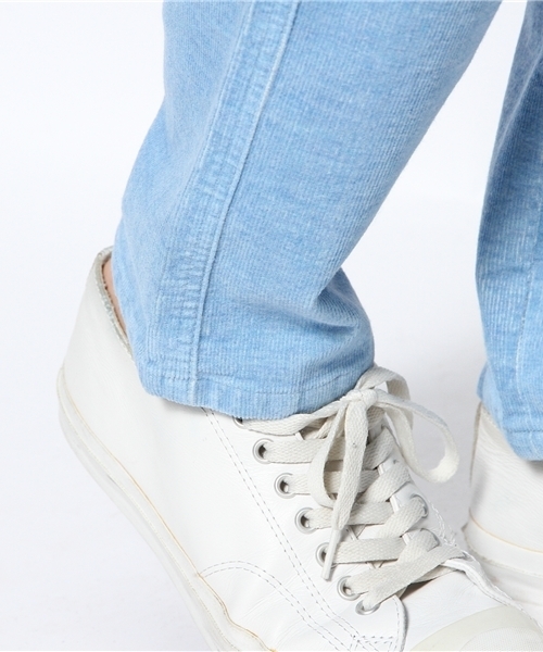 WEGO（ウィゴー）の「WEGO/コーデュロイスリムパンツ（スラックス・メンズ・ライトグレー/サックスブルー/ライトベージュ・MEDIUM/LARGE）」の10枚目の写真