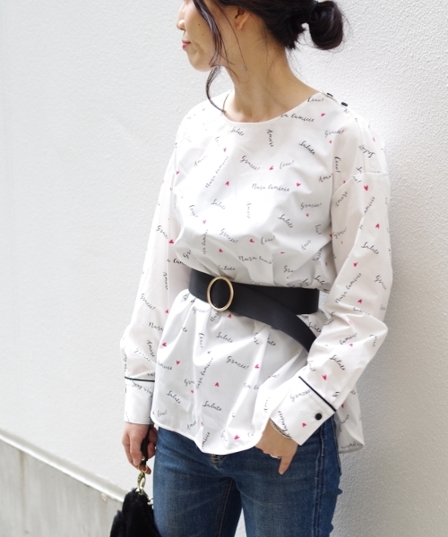 NARACAMICIE（ナラカミーチェ）の「VIVA MODA プルオーバーブラウス（シャツ/ブラウス・レディース・ホワイト・MEDIUM）」の17枚目の写真