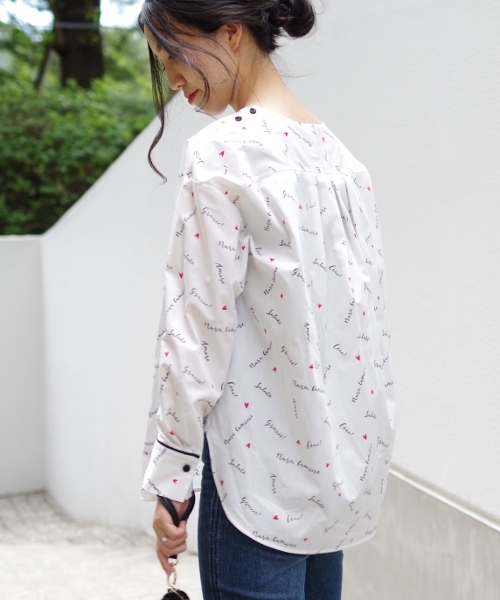 NARACAMICIE（ナラカミーチェ）の「VIVA MODA プルオーバーブラウス（シャツ/ブラウス・レディース・ホワイト・MEDIUM）」の2枚目の写真