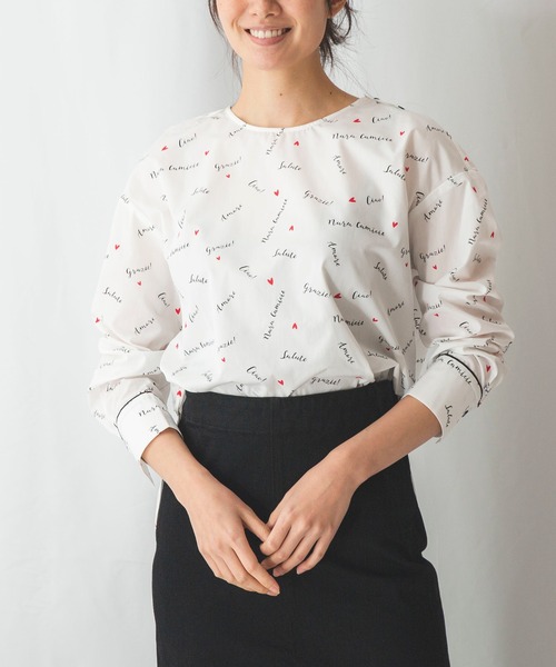 NARACAMICIE（ナラカミーチェ）の「VIVA MODA プルオーバーブラウス（シャツ/ブラウス・レディース・ホワイト・MEDIUM）」の21枚目の写真