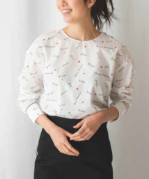 NARACAMICIE（ナラカミーチェ）の「VIVA MODA プルオーバーブラウス（シャツ/ブラウス・レディース・ホワイト・MEDIUM）」の22枚目の写真