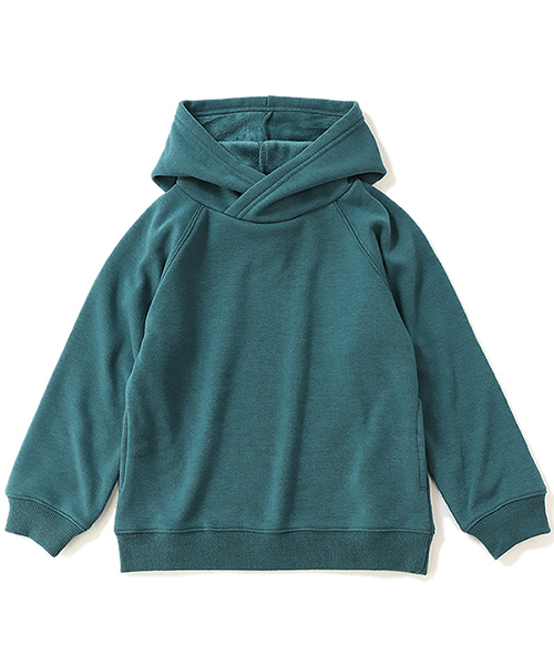 devirock（デビロック）の「裏シャギーボリュームネック長袖プルパーカー 裏起毛（パーカー・キッズ・キャメル/カーキ/スモークピンク/グリーン系その他/ヘザーチャコール/ブラック・160cm/110cm/130cm/150cm/140cm/100cm/120cm）」の19枚目の写真