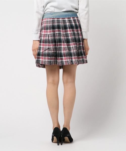 チチカカ(チチカカ)の「ワッテ刺繍スカート(スカート・レディース・ホワイト/イエロー/ブルーグリーン・SMALL/MEDIUM)」の5枚目の写真