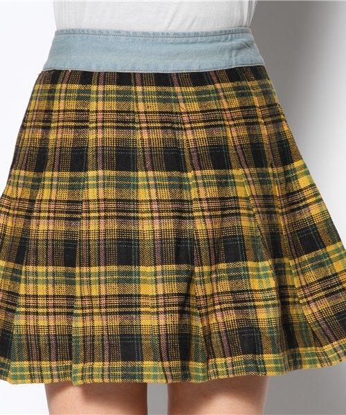 チチカカ(チチカカ)の「ワッテ刺繍スカート(スカート・レディース・ホワイト/イエロー/ブルーグリーン・SMALL/MEDIUM)」の7枚目の写真