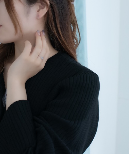 BLOOM（ブルーム）の「K10 ホワイトゴールド タンザナイト リング BLOOM/ブルーム（リング・レディース・ホワイトゴールド・11号/9号/13号）」の7枚目の写真
