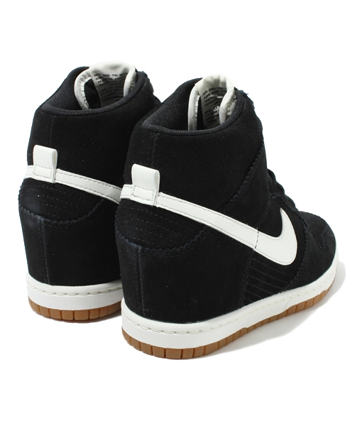 WHO'S WHO gallery(フーズフーギャラリー)の「【NIKE】DUNK SKY HI(スニーカー・レディース・ブラック/グレー・23.5cm/24.5cm)」の7枚目の写真
