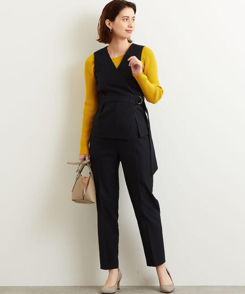 green label relaxing（グリーンレーベルリラクシング）の「[C/LI/TAカルゼ] FM ベスト ◆（ベスト・レディース・ベージュ/ネイビー・FREE）」の13枚目の写真