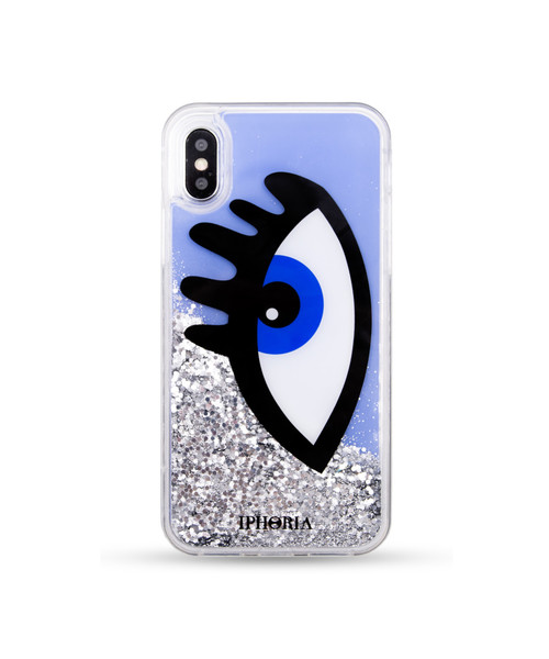 iphoria(アイフォリア)の「IPHORIA/アイフォリア グリッターケースコレクション Liquid Case Collection for iPhone XS Max(スマホケース/カバー・レディース・レッド/ピンク/シルバー/ブルー/エメラルド/シルバー系その他・ONE SIZE)」の3枚目の写真