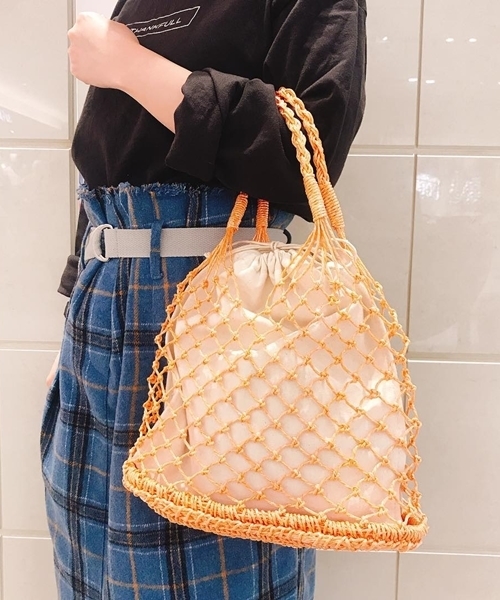 CONTROL FREAK / CTFK（コントロールフリーク）の「シャイニーペーパーバッグ（ハンドバッグ・レディース・シルバー/ゴールド/オレンジ/ブルー・FREE）」の2枚目の写真