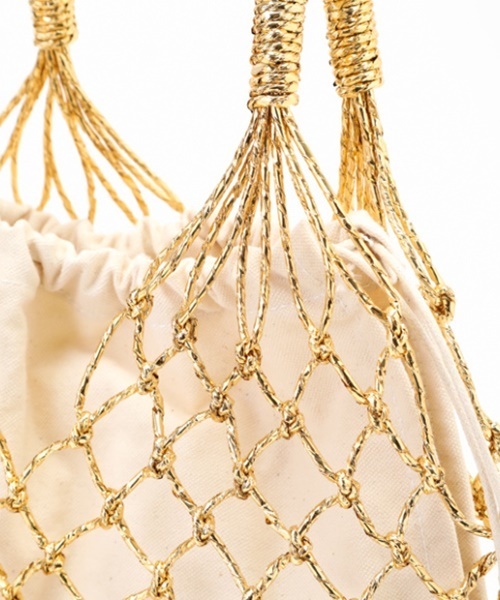 CONTROL FREAK / CTFK（コントロールフリーク）の「シャイニーペーパーバッグ（ハンドバッグ・レディース・シルバー/ゴールド/オレンジ/ブルー・FREE）」の8枚目の写真