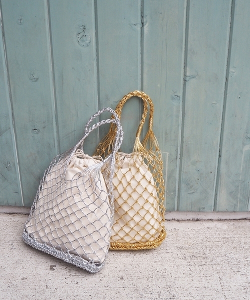 CONTROL FREAK / CTFK（コントロールフリーク）の「シャイニーペーパーバッグ（ハンドバッグ・レディース・シルバー/ゴールド/オレンジ/ブルー・FREE）」の18枚目の写真