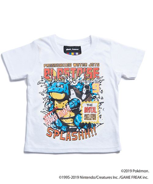 Glamb グラム の Glamb グラム ポケモン Kamex Mini T カメックスミニtシャツ Gb0119 Pk11 ポケットモンスター Tシャツ カットソー Wear