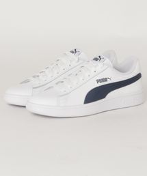 PUMA | PUMA プーマ PUMA SMASH V2 L スマッシュ V2 L 365215 02WH/PEACOAT(スニーカー)