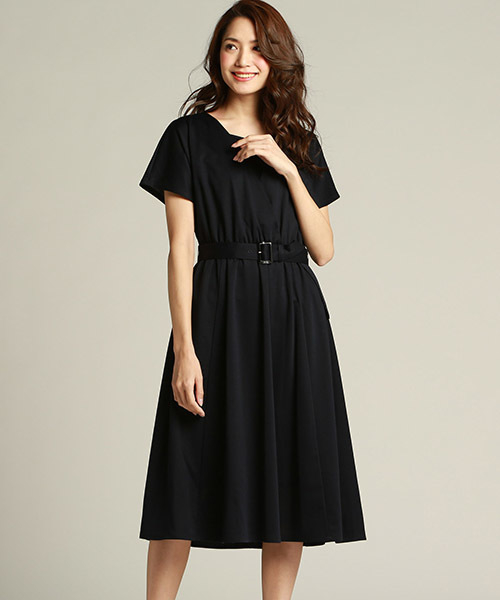 最新のデザイン カシュクール風きれい目ワンピース ワンピース Lautreamont ロートレアモン のファッション Online Shop セール