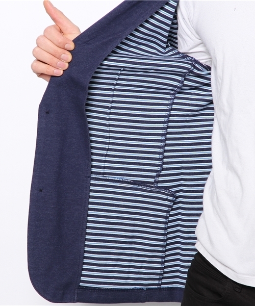 UNION STATION（ユニオンステーション）の「コットンテーラードジャケット（テーラードジャケット・メンズ・トップグレー/ブルー/ネイビー・LARGE/MEDIUM/LL）」の7枚目の写真