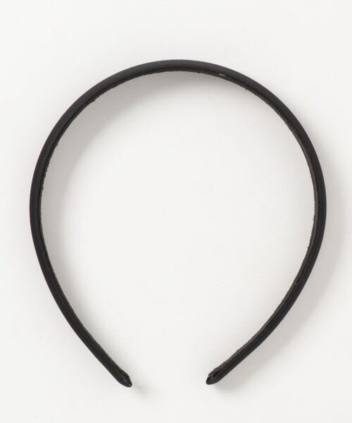 flower(フラワー)の「シルキーヘアバンド(カチューシャ・レディース・ブラック/ブラウン/シルバー/アイボリー/ピンク・FREE)」の12枚目の写真