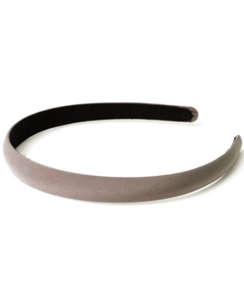 flower(フラワー)の「シルキーヘアバンド(カチューシャ・レディース・ブラック/ブラウン/シルバー/アイボリー/ピンク・FREE)」の22枚目の写真