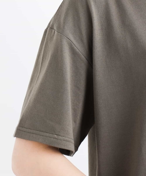 a.v.v（アーヴェヴェ）の「ワンショルチュニックカットソー（Tシャツ/カットソー・レディース・ブラック/ベージュ/カーキ・40/38/42/36/34）」の9枚目の写真