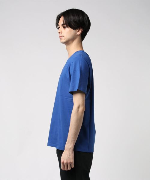 Calvin Klein Jeans（カルヴァンクラインジーンズ）の「ワンポイント ロゴ Ｔシャツ（Tシャツ/カットソー・メンズ・ブラック/ホワイト/ブルー・S/M/L/XL）」の4枚目の写真
