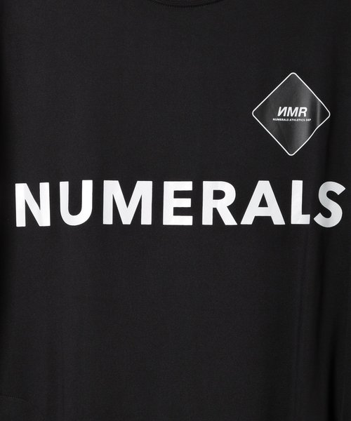 NUMERALS（ヌメラルズ）の「[NUMERALS]アクティブロゴロンT（Tシャツ/カットソー・メンズ・ブラック・SMALL/LARGE/MEDIUM）」の7枚目の写真