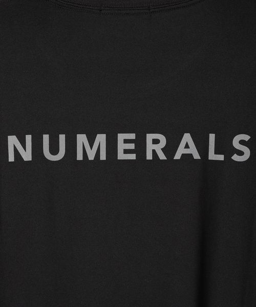 NUMERALS（ヌメラルズ）の「[NUMERALS]アクティブロゴロンT（Tシャツ/カットソー・メンズ・ブラック・SMALL/LARGE/MEDIUM）」の8枚目の写真