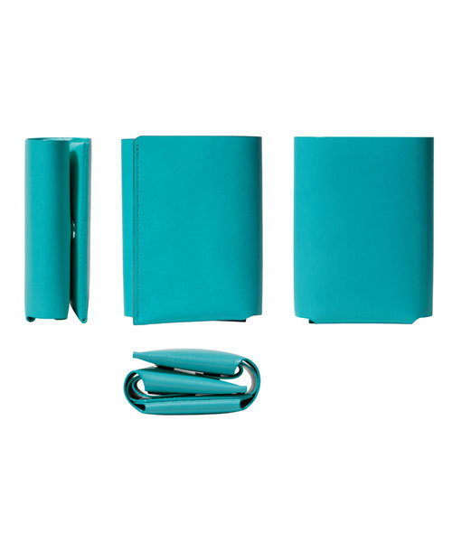 FABRIK(ファブリック)の「【FABRIK】トライフォールドウォレット/TRI-FOLD WALLET F13013(財布・メンズ・ターコイズブルー/イエロー/ホワイト/レンガ/チョコ/ダークグリーン/ブラック/キャメル・FREE)」の5枚目の写真