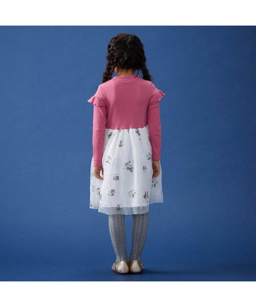 Apres お花刺繍チュールワンピース ワンピース ワンピース Les Les ワンピース Cours アプレレクール のファッション