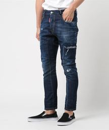 Pants 5 Pockets /Rip Off Wash /Tidy Biker Jean /0201
