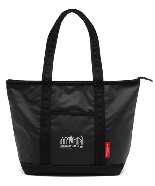 Manhattan Portage(マンハッタンポーテージ)の「MP Logo Printed Cherry Hill Tote Bag(トートバッグ・メンズ・ブラック・MEDIUM)」の9枚目の写真