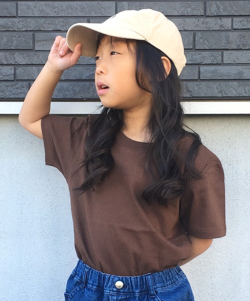 United Athle（ユナイテッドアスレ）の「5.6オンス ハイクオリティー Tシャツ キッズ 2026年 夏 夏服（Tシャツ/カットソー・キッズ・ミント/ダークブラウン/ブラック/ホワイト/ライトベージュ/ピンク/ブルー/ライトパープル/レッド/ピンク系/ネイビー/イエロー/パープル・150/110/130）」の14枚目の写真