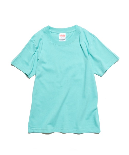 United Athle（ユナイテッドアスレ）の「5.6オンス ハイクオリティー Tシャツ キッズ 2026年 夏 夏服（Tシャツ/カットソー・キッズ・ミント/ダークブラウン/ブラック/ホワイト/ライトベージュ/ピンク/ブルー/ライトパープル/レッド/ピンク系/ネイビー/イエロー/パープル・150/110/130）」の16枚目の写真