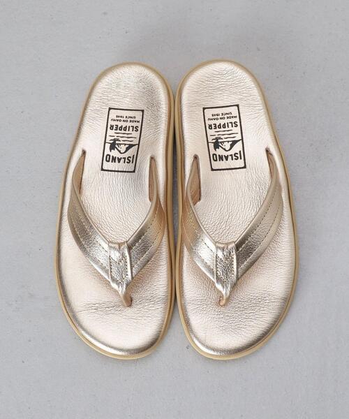 アイランドスリッパ  slipper サンダル イエロー マスタード アイランドスリッパ island slipper サンダル イエロー マスタード