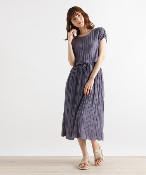 セール シワ加工カットソーワンピース ワンピース Grove グローブ のファッション通販 Zozotown