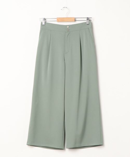 NEWYORKER(ニューヨーカー)の「トリアセ ウエストゴムパンツ(その他パンツ・レディース・モスグリーン/ネイビー・7号/9号/11号)」の12枚目の写真