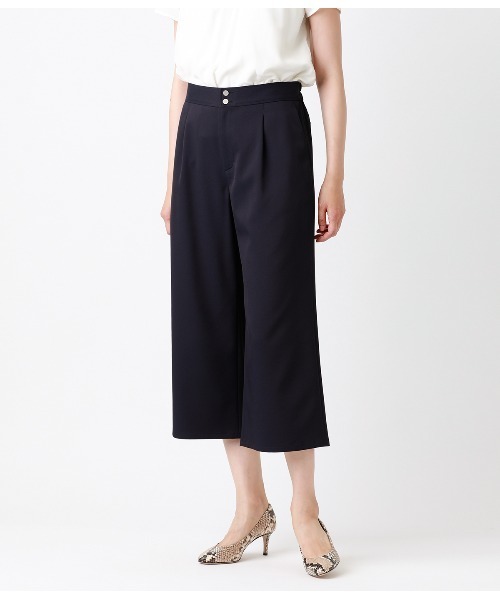 NEWYORKER(ニューヨーカー)の「トリアセ ウエストゴムパンツ(その他パンツ・レディース・モスグリーン/ネイビー・7号/9号/11号)」の14枚目の写真
