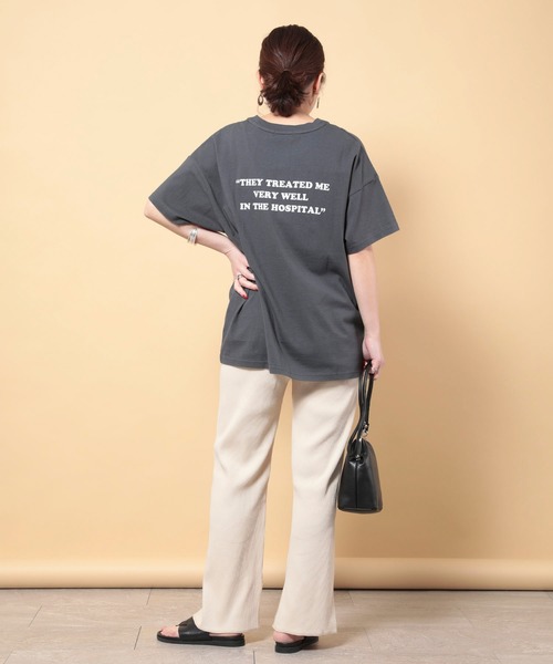 FREAK'S STORE（フリークスストア）の「リブイージーパンツ（その他パンツ・レディース・ブラック/ナチュラル/ブラウン・マルチサイズ）」の7枚目の写真